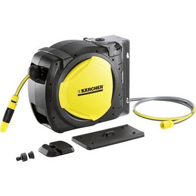 Kärcher Home & Garden CR 7.220 AUTOMATIC 2.645-218.0 20 m 1/2 tum 1 st Gul, Svart Slangupprullare