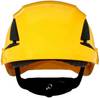3M SecureFit X5502NVE-CE-4 Skyddshjälm med UV-sensor Gul