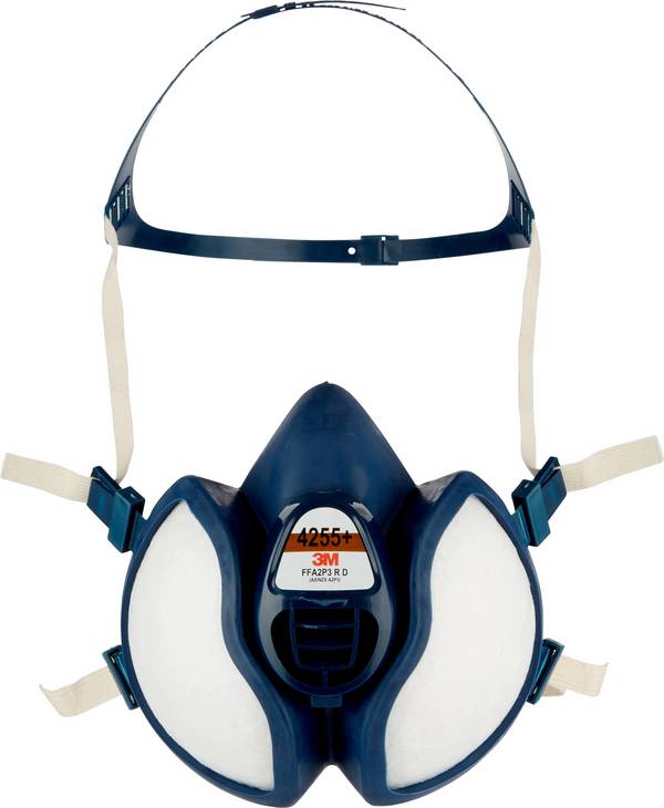 3M  4255+ Andningsskydd halvmask FFA2P3 R D  EN 405 DIN 405