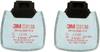 3M D3138 Secure Click P3 R mit Aktivkohle Partikelfilter 2 st
