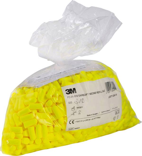 3M EAR PD01010  Hörselproppar påfyllning 34 dB Engångs EN 352-2   500 par