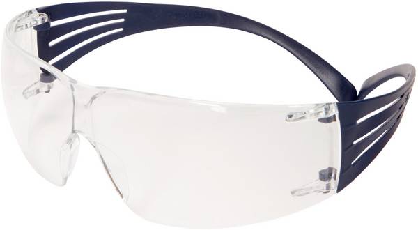 3M SecureFit SF201SGAF-BLU Skyddsglasögon inkl. anti-fogskydd Blå EN 166 DIN 166
