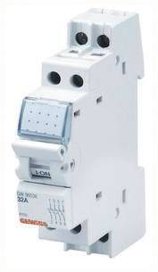 Växelmodul Vit 1-polig 6 mm² 16 A 1 NO 250 V Gewiss 3498931