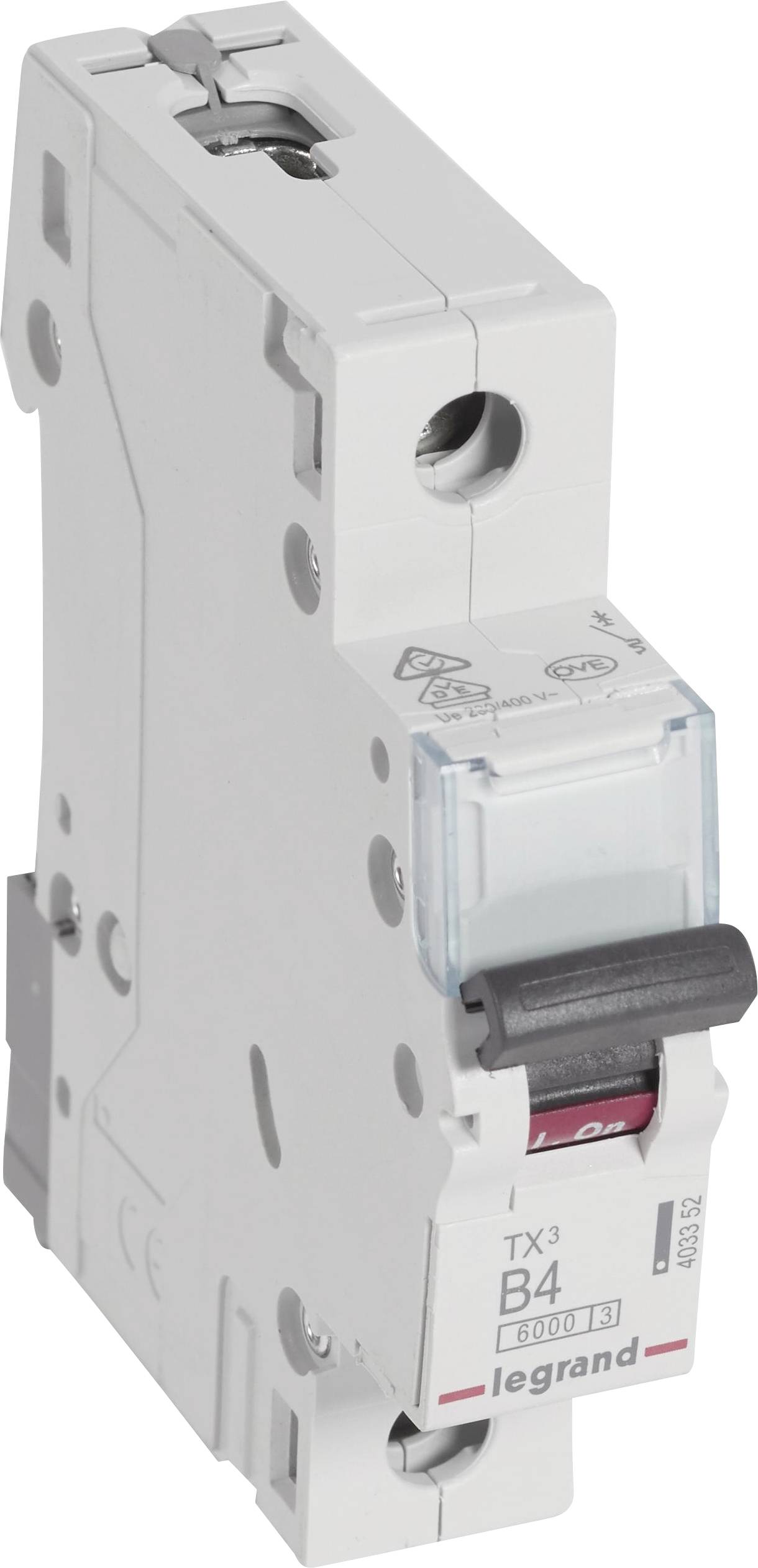 Legrand 403352 Legrand 403352 Automatsäkring 4 A 230 V/AC, 400 V/AC