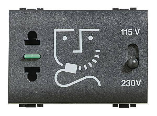 Legrand Rakapparat Living & Light Antracit L4177 1 st