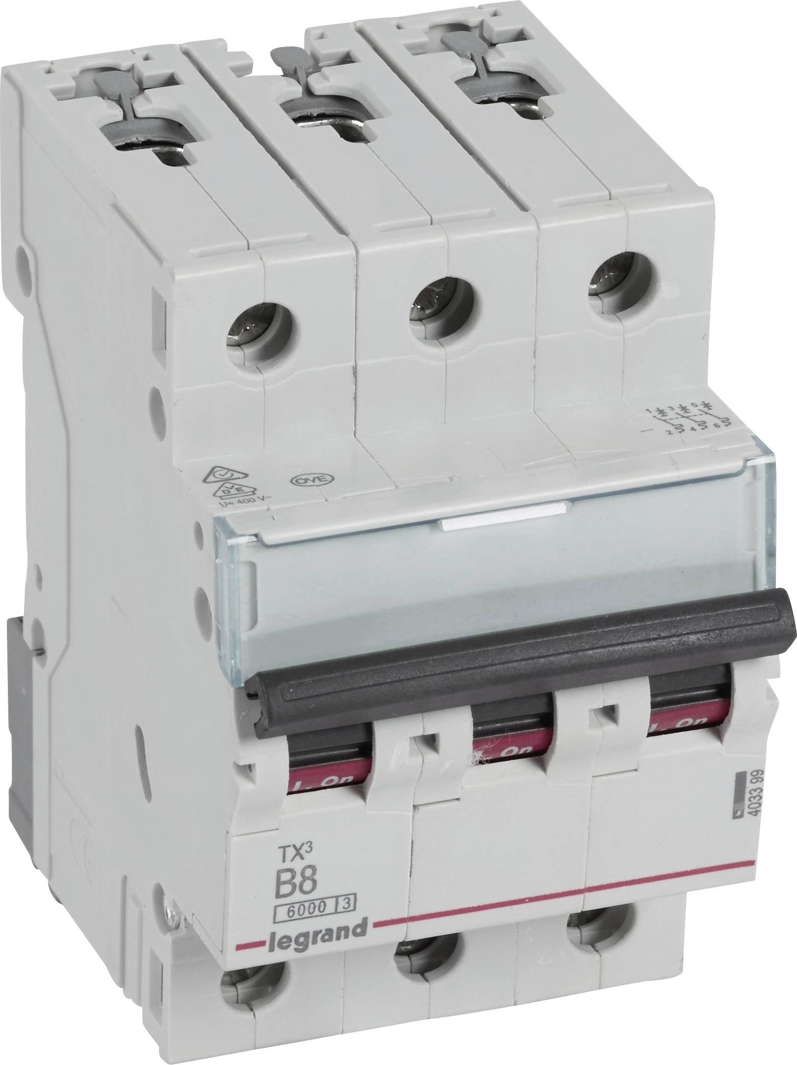 Legrand 403399 Legrand 403399 Automatsäkring 8 A 400 V/AC