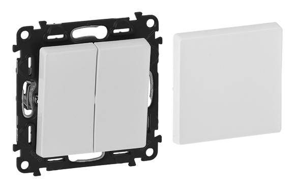Legrand Strömställare vipp Valena Life Allure Vit 752121 1 st