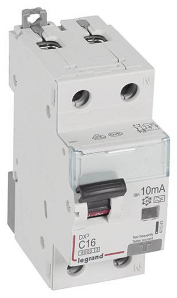 Legrand 411043 Jordfelsbrytare/Säkerhetsbrytare 16 A 230 V/AC