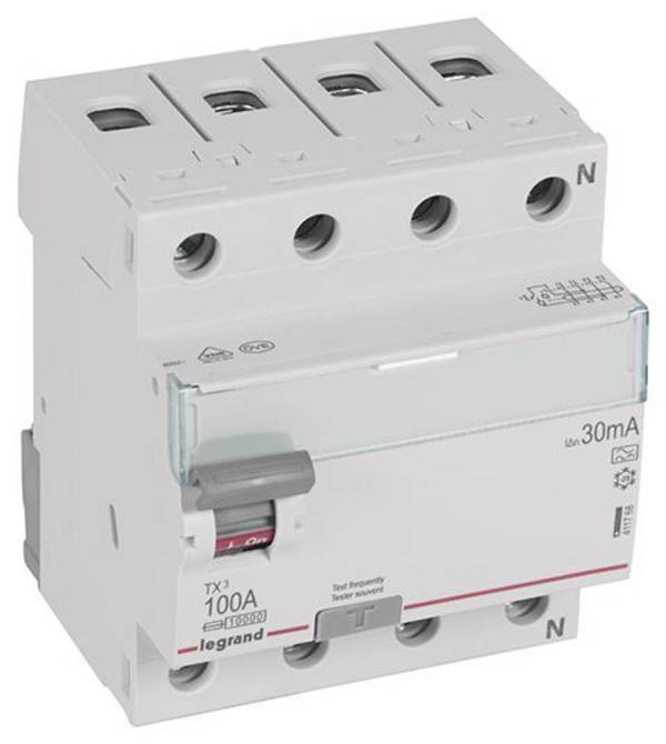 Legrand 411768 Jordfelsbrytare A 100 A 400 V