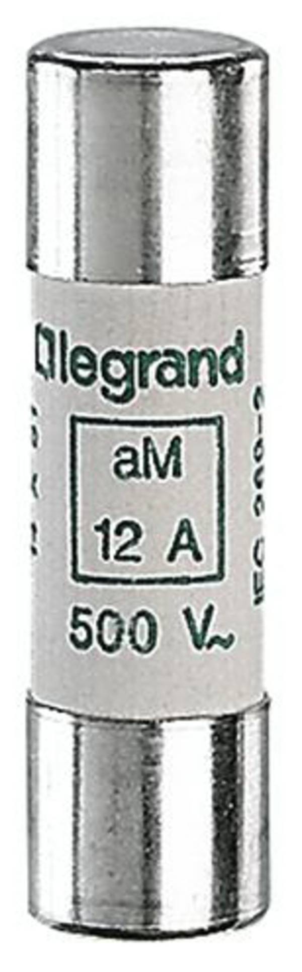 Legrand 014012 Cylindrisk säkring utan mekanisk säkerhetsdisplay 12 A 500 V/AC 10 st