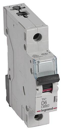 Legrand 403717 Legrand 403717 Automatsäkring 6 A 230 V/AC, 400 V/AC