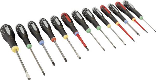 Bahco Ergo Skruvmejsel set  13 delar