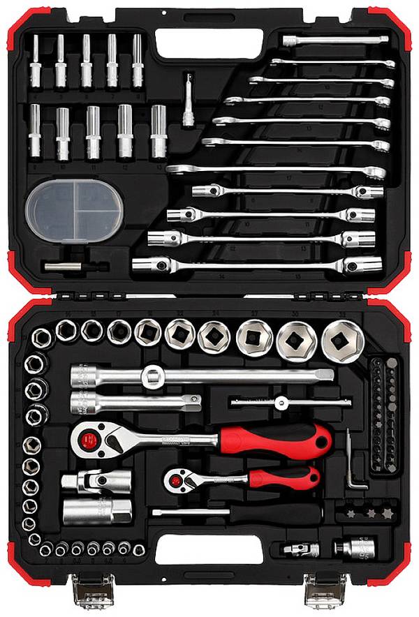 Gedore RED R46003092 Hylsnyckelinsats-set metrisk 1/4" 92 delar 3300062