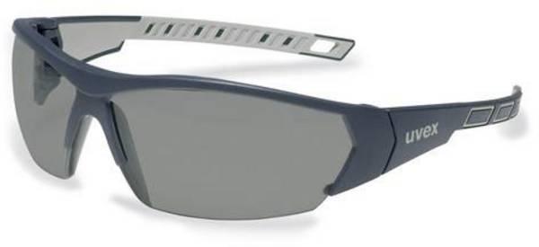 uvex i-works 9194270 Skyddsglasögon inkl. UV-skydd Antracit, Grå