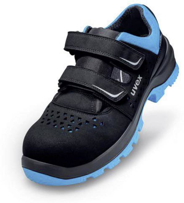 uvex 2 xenova® 9553844 ESD Säkerhetssandaler S1 Skostorlek (EU): 44 Svart, Blå 1 par