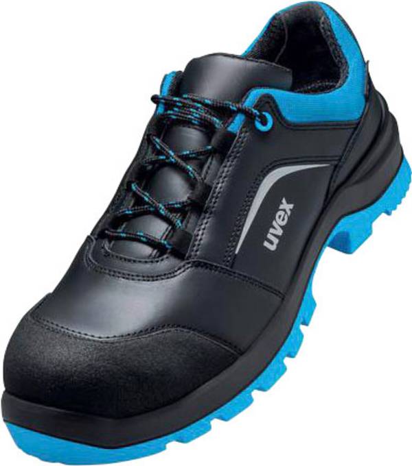 uvex 2 xenova® 9555241 ESD Säkerhetsskor S3 Skostorlek (EU): 41 Svart, Blå 1 par