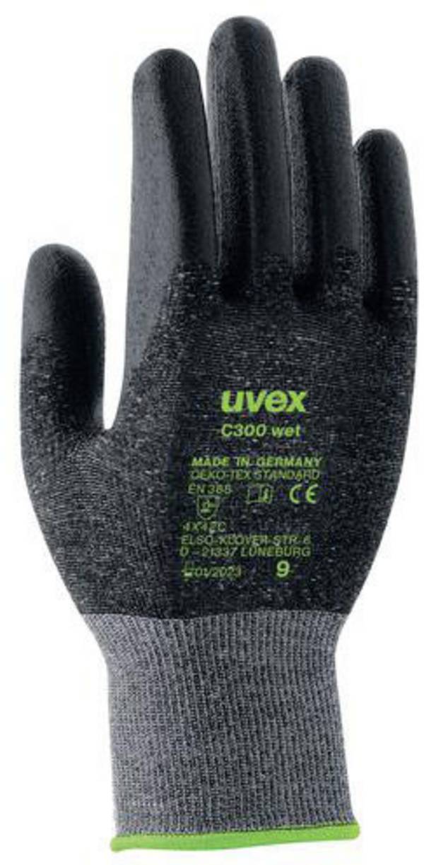 uvex C300 wet 6054207  Skärskyddshandskar Storlek (handskar): 7 EN 388    1 par