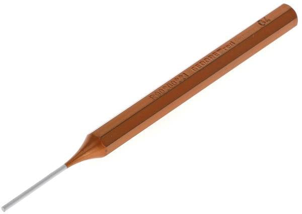 En 'Orange Griffel', ett verktyg med orange handtag och metallisk spets, som ofta används i tekniska eller hantverksmässiga tillämpningar.