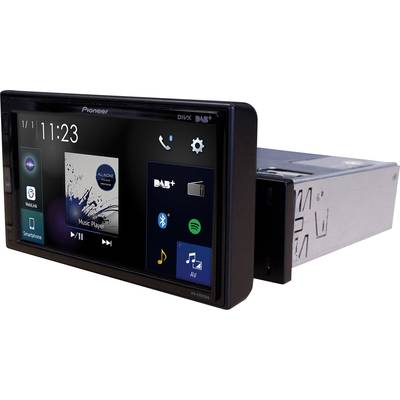 Pioneer SPH-EVO62DAB-UNI Bilmediaspelare DAB+ Tuner, Bluetooth, AppRadio, Anslutning för backkamera