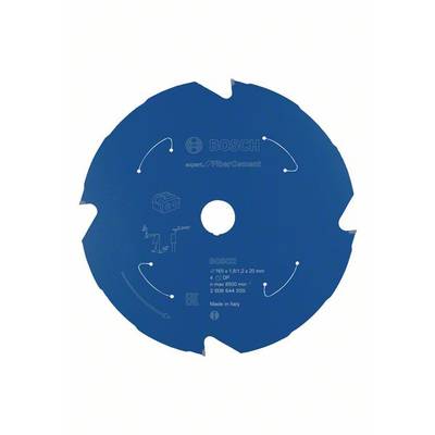 Bosch Accessories Bosch Power Tools 2608644555 Cirkelsågblad 165 x 20 mm Antal tänder (per tum): 4 1 st