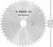 Saw blade by Bosch for aluminum, 140 mm diameter, 20 mm bore. Maximum speed: 11000 rpm, manufactured in China.