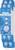 Eltako TLZ12G-230V+UC tidrelä, blå, med diverse anslutningar och vridreglage. Lämplig för 230V system, CE-certifierad.