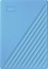 WD My Passport 4 TB Extern hårddisk 2.5" USB 3.2 Gen 1 Blå WDBPKJ0040BBL-WESN