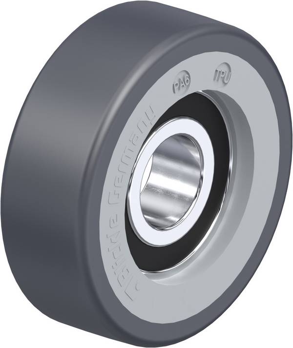 Blickle 757444 FPTH 60x20/17-12K Ledarrulle Hjuldiameter: 60 mm Bärförmåga (max. ): 110 kg 1 st