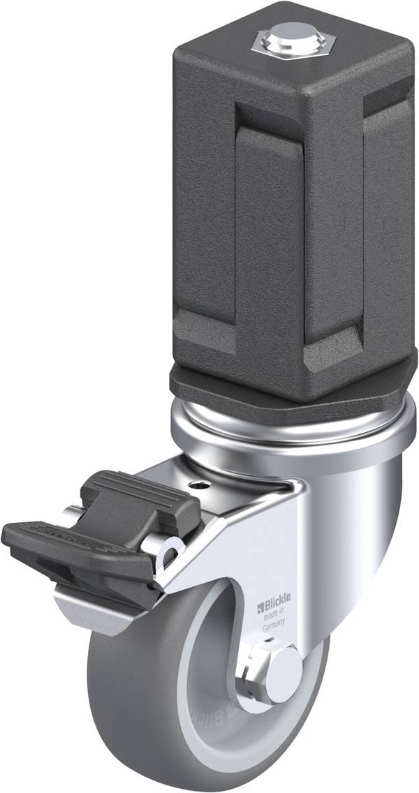 Blickle 847769 LRA-TPA 50G-FI-EV07 Länkhjul med fixering Hjuldiameter: 50 mm Bärförmåga (max. ): 50 kg 1 st