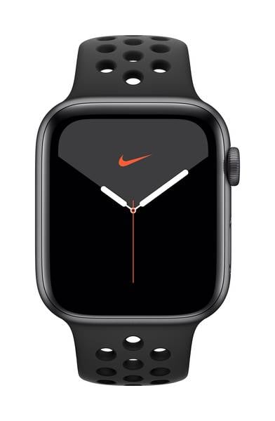 Apple Watch Series 5 Nike Edition Apple Watch 44 mm Svart | Conrad.se