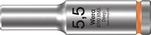 Wera 05004502001 05004502001  Hylsnyckelinsats 5.5 mm    1 st 1/4"