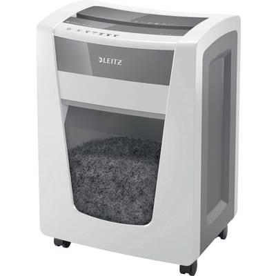 Leitz IQ Office Pro P5 Dokumentförstörare 10 ark Partikelsnitt 2 x 15 mm P-5 30 l Strimlar också Häftklamrar, Gem