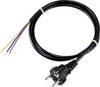 Sygonix SY-5043490 Anslutningskabel Ström Svart 1.50 m