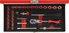 Gedore RED R49044033 3300004 Hylsnyckelsats 1/4"