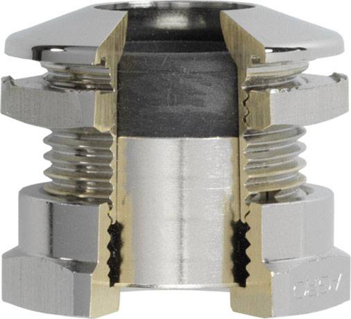 Kaiser Elektro 1040.17.40.065 Kabelförskruvning M16 Metall Svart 1 st