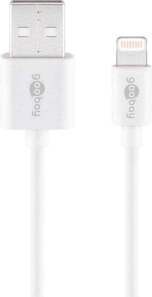 Goobay Apple Lightning Dual Ladeset 2,4 A 44979 USB laddare Vägguttag Utgångsström max. 2.4 A 2 x USB 2.0 A hona, USB 2. Goobay Apple Lightning Dual Ladeset 2,4 A 44979 USB laddare Vägguttag Utgångsström max. 2.4 A 2 x USB 2.0 A hona, USB 2.