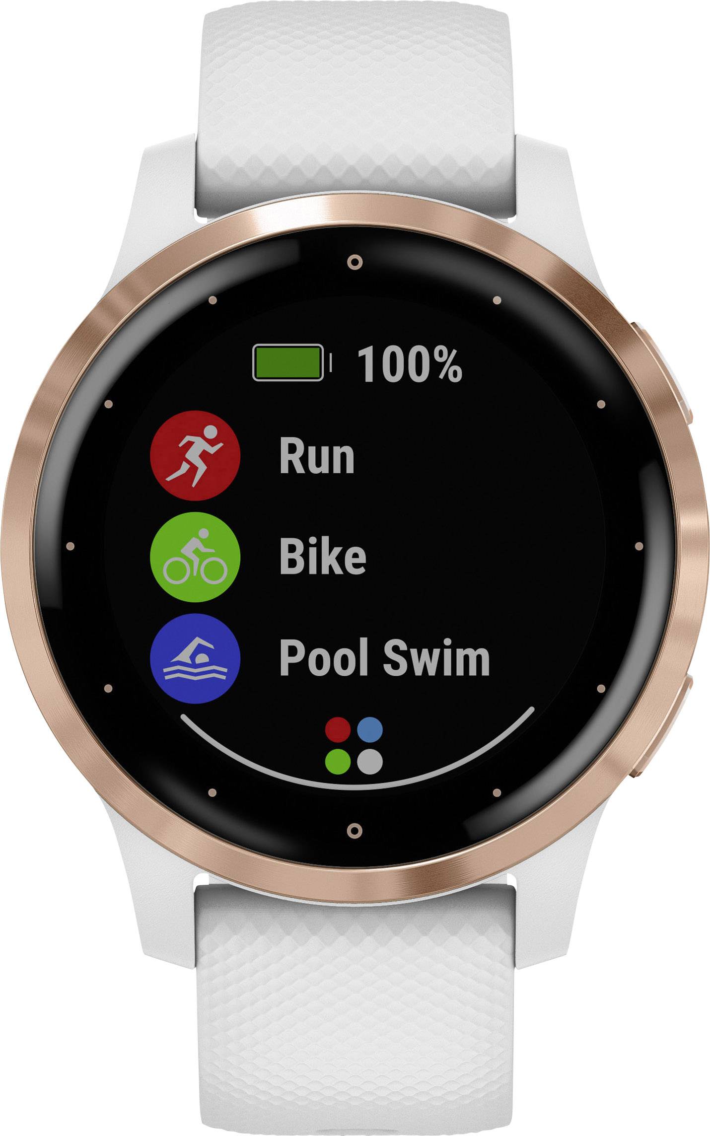 Garmin Vivoactive 4s Smartwatch 40 mm Vit | Conrad.se