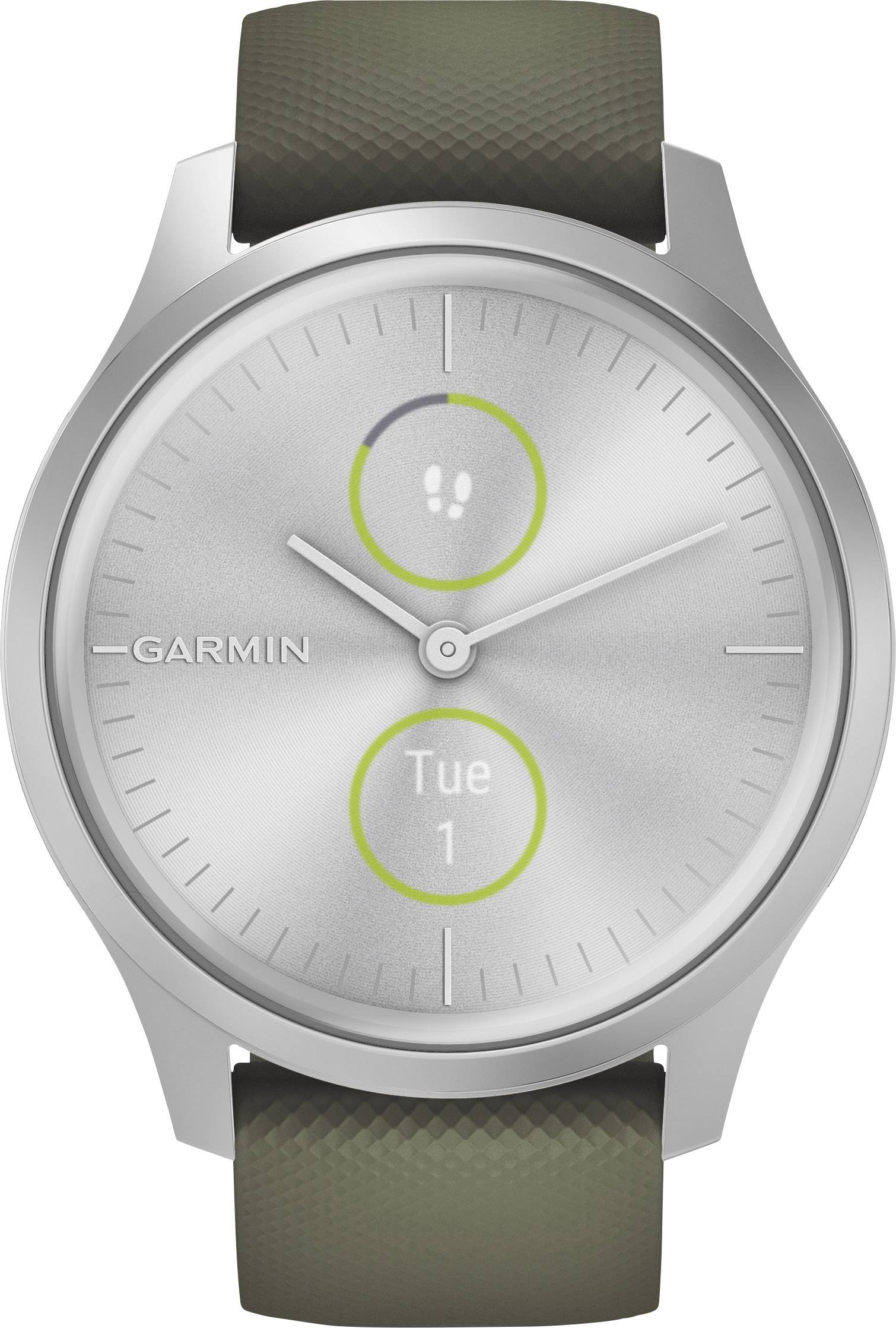 Garmin Vivomove Style Smartwatch 42 mm Mossgrön | Conrad.se