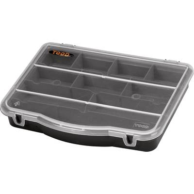 Alutec Låda (L x B x H) 240 x 180 x 40 mm Antal fack: 10 Innehåll 1 st