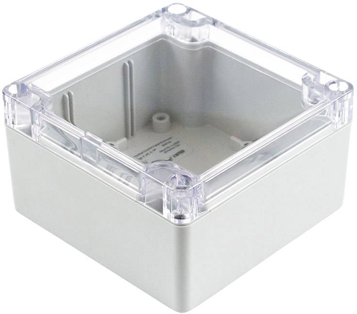 Hammond Electronics 1554 PC CL 1554L2GYCL Universalhölje Polykarbonat Grå 1 st