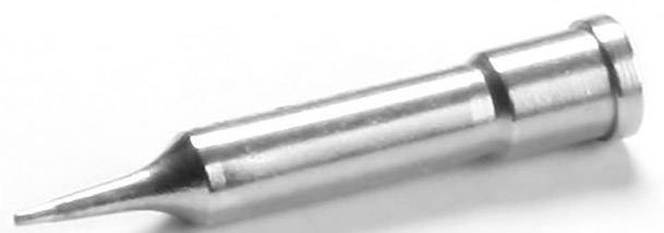 En fin lödspets av metall, använd för precisionsarbeten inom elektronik och elinstallation.