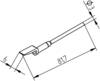 Ersa 0452EDLF060/SB Lödspets Spetsstorlek 6 mm Spetslängd 6 mm Innehåll 2 st
