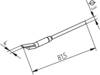 Ersa 0452FDLF040/SB Lödspets Spetsstorlek 4 mm Spetslängd 4 mm Innehåll 2 st