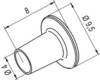 Ersa 0472BR Hetluftsmunstycke Konformad Spetsstorlek 4 mm Spetslängd 8 mm Innehåll 1 st