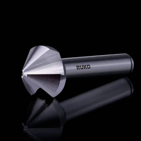 RUKO 102152ERO Konisk försänkarset 6 delar 6.3 mm, 8.3 mm, 10.4 mm, 12.4 mm, 16.5 mm, 20.5 mm HSSE-Co 5 Cobalt Cylinders-3