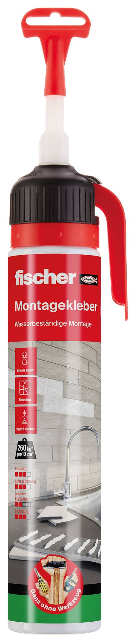 Fischer Monteringslim 545860 200 ml