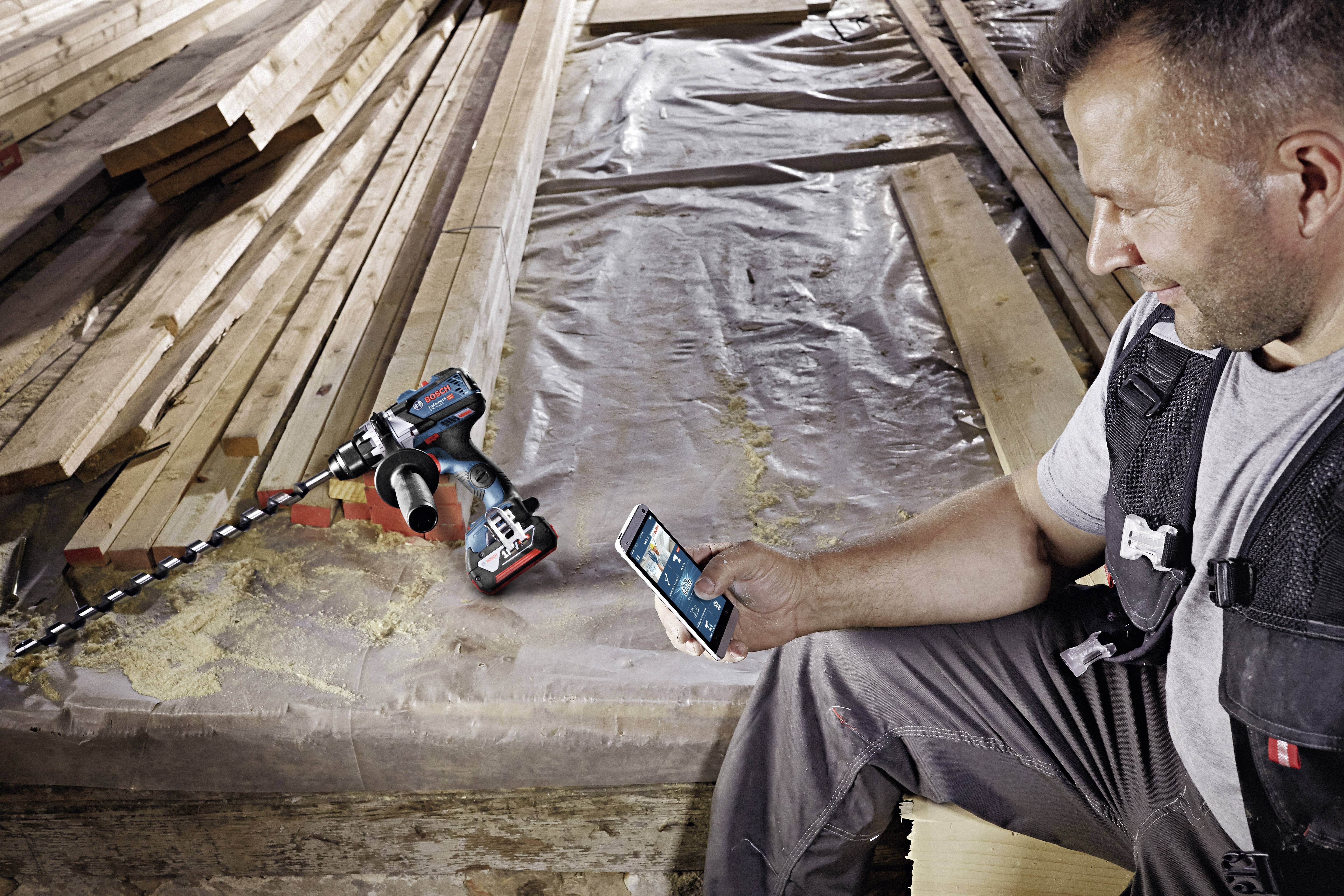 Bosch Professional GSR 18V 110 C Borrskruvdragare batteri 18 V Li Ion Inkl. väska Bosch Professional GSR 18V 110 C Borrskruvdragare batteri 18 V Li Ion Inkl. väska