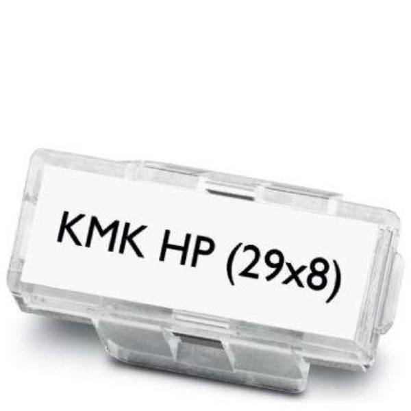Phoenix Contact 0830721 KMK HP (29X8) Markeringsbärare Monteringssätt: Buntband Utskriftsområde: 29 x 8 mm Transparent Antal märkningar: 100 100 st