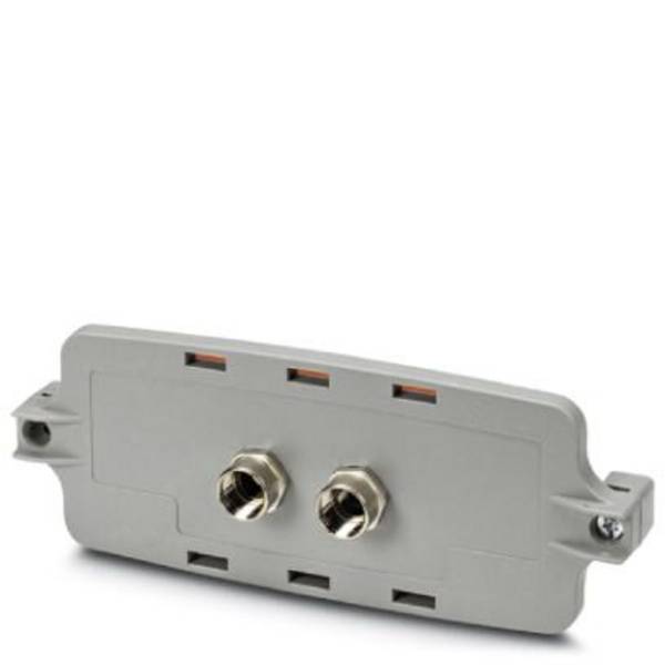 Phoenix Contact ECS-P-122X169-S-UV-2M12 GY 1050379 Frontpanel  (L x B x H) 62 x 163 x 30 mm PC Grå 5 st