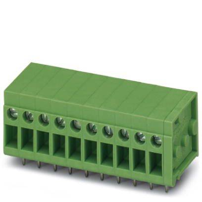 Phoenix Contact FRONT 2,5-H/SA10/ 4 PBC-terminal 2.5 mm² Antal poler 4 Grön 20 st Piece